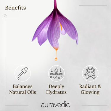 Auravedic Kumkumadi tailam for face for glowing skin 100 ml pack of 5 Kumkumadi oil face serum oil Dark spot corrector glow serum for women men